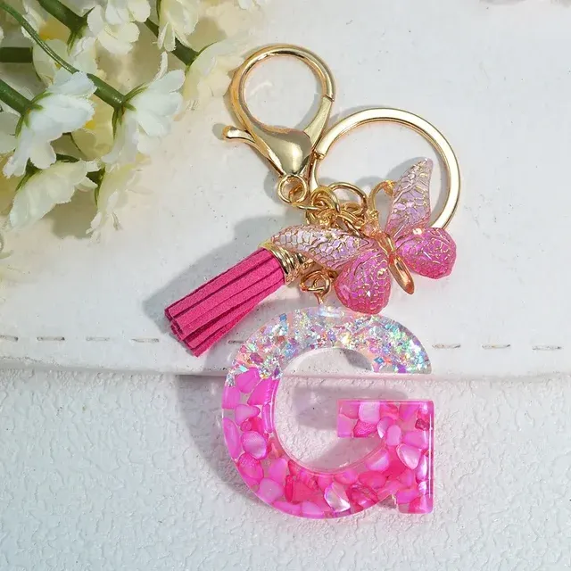 Letter Keychain 3