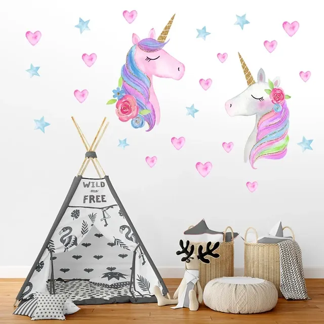 Glowing Unicorn Wall Stickers 4