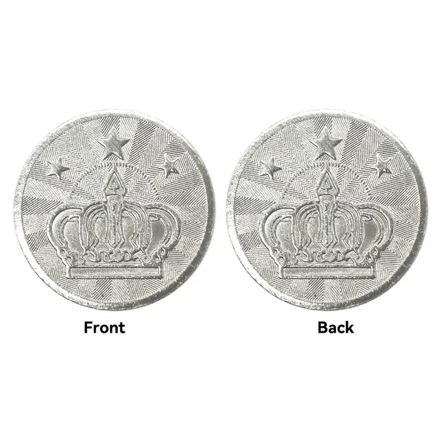500 Stücke Edelstahl 25mm x 1 8mm Token 3