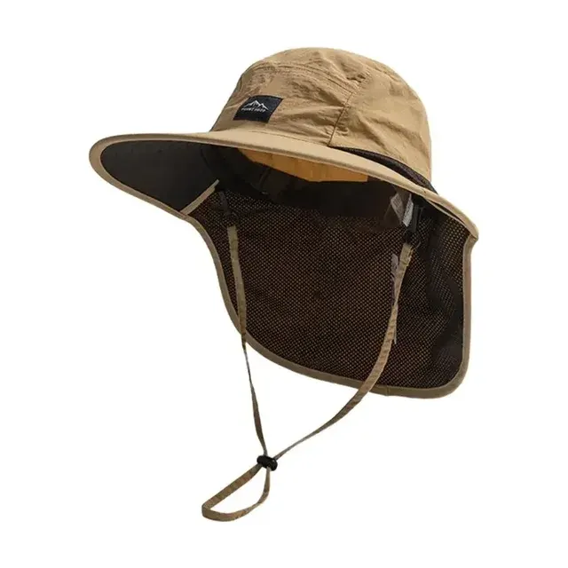 Windproof Fishing Hat With Neck Shade 2