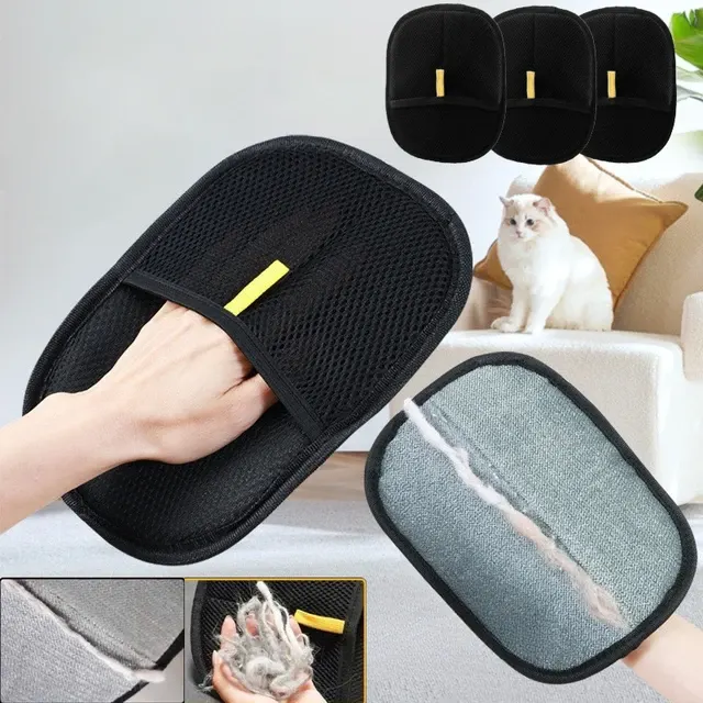 Double-Sided Pet Hair Removal Gloves 2