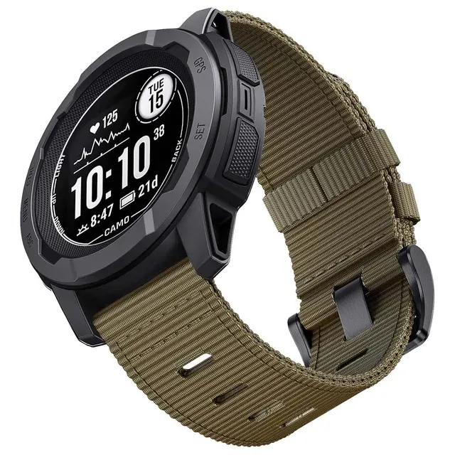 Robustes 22/26 mm Nylon-Uhrenarmband 1