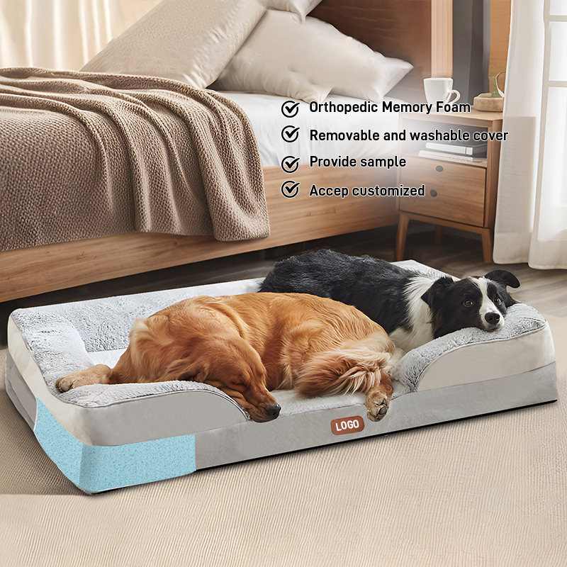 Wasserdichtes Orthopädisches Hundebett XL Waschbar 2