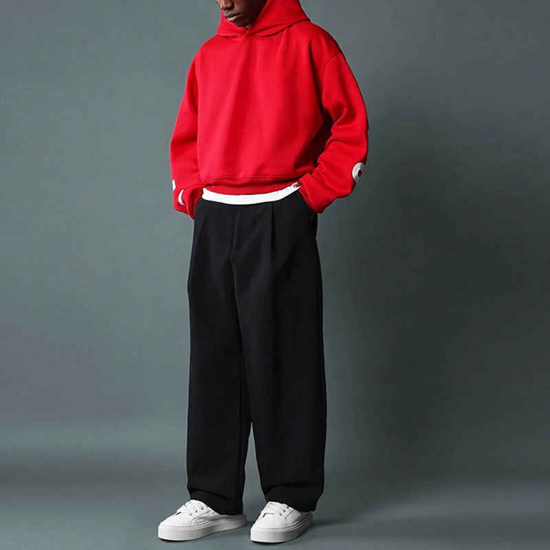 Oversized Cotton Hoodie with Front Pocket 2