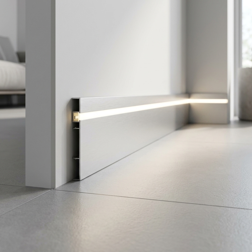 Aluminum Alloy LED Skirting Board 4