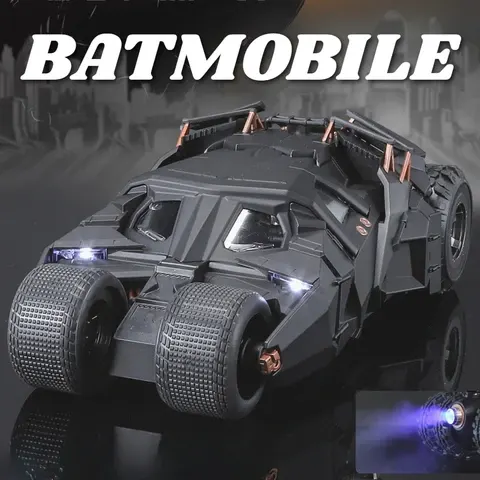 1:24 Batmobile Model Car with Opening Doors
