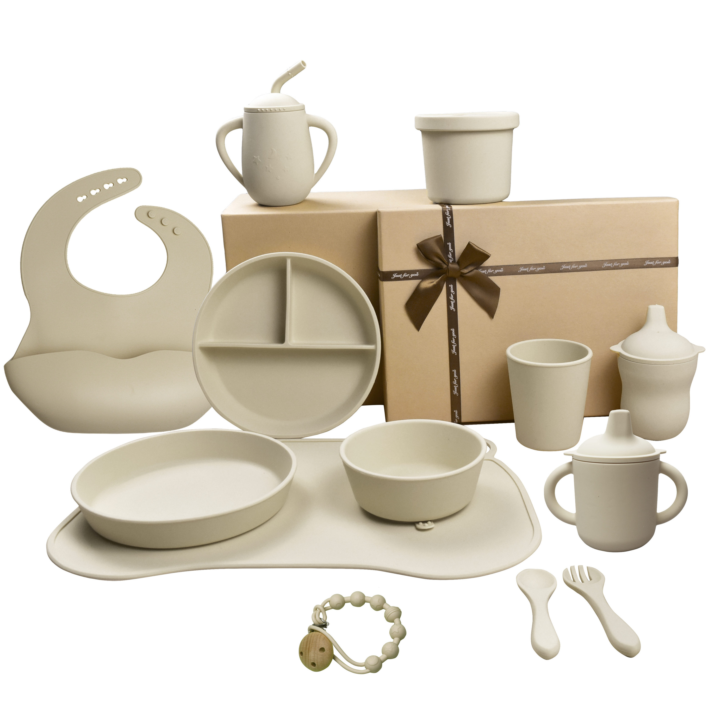 BPA-Free Silicone Baby Feeding Set 3