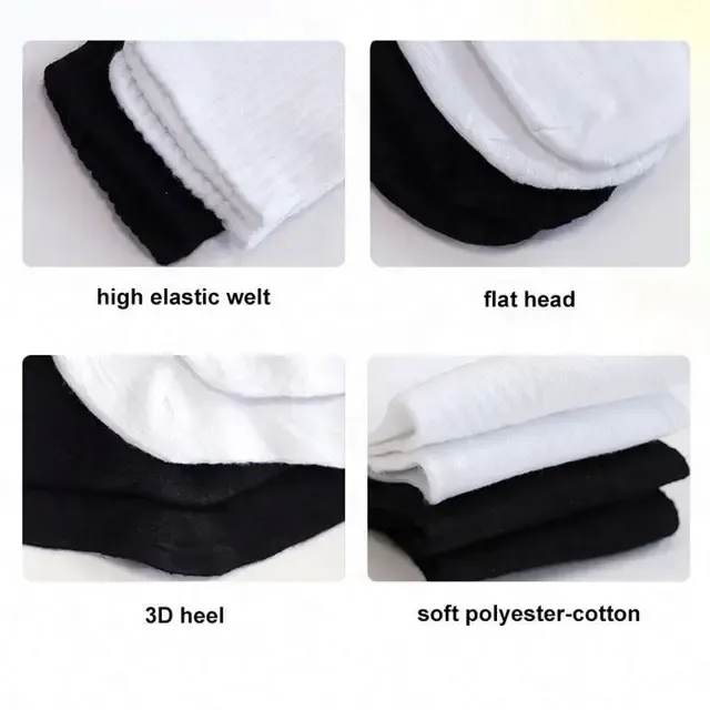 Disposable Socks Unisex Portable Design Cotton Polyester Fabric 2