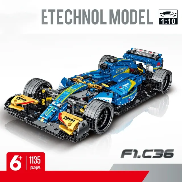 Race Car Building Block Set 1