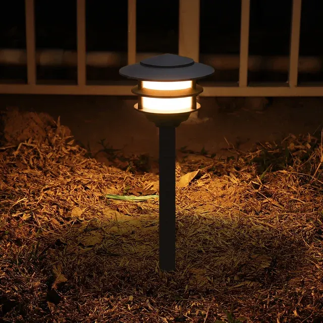 12V Pagoden-Wegleuchten für Garten und Rasen 1