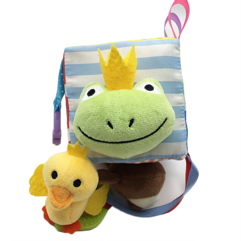 Soft Educational Plush Dice for Babies 3