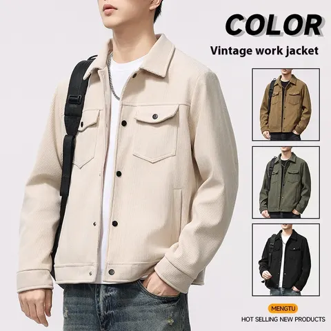 Retro Casual Loose Lapels