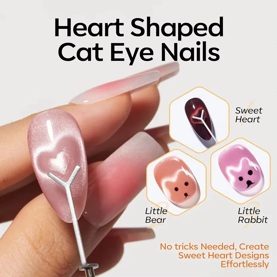 Cat Eye Magnet Set for Nail Art 4