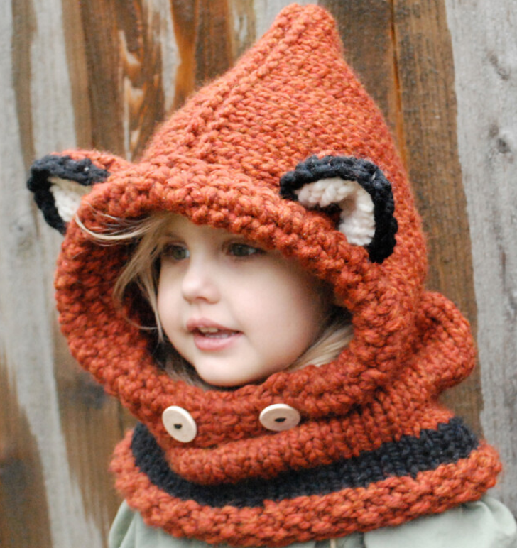 Kinder-Strickmütze