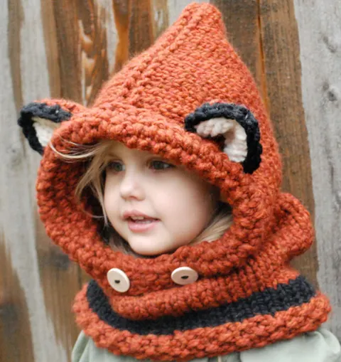 Kinder-Strickmütze