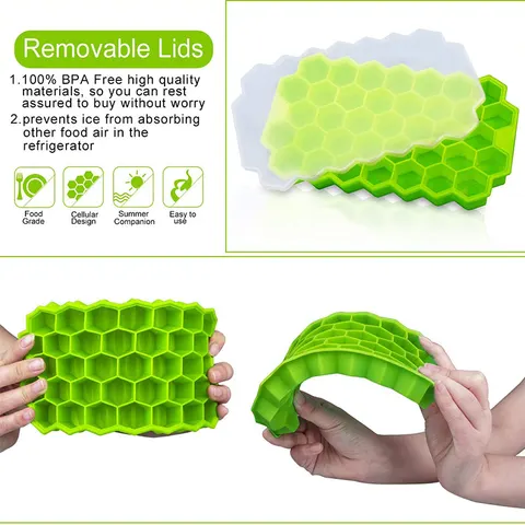 Silicone Ice Cube Tray