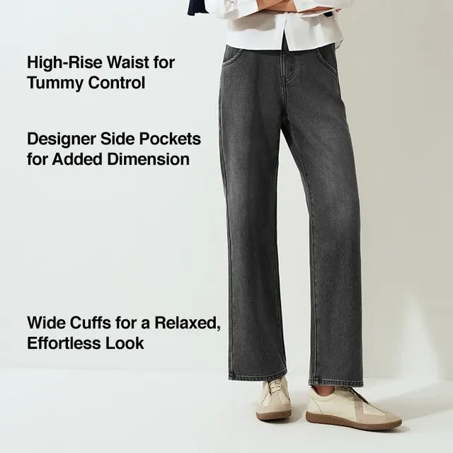 Damen-Jeans mit Fleecefutter 2