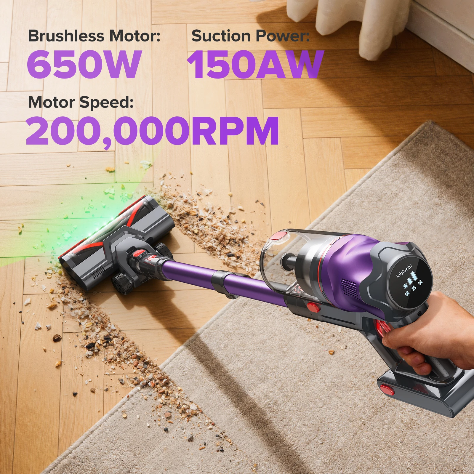 Cordless Pet Vacuum 80 kPa 3