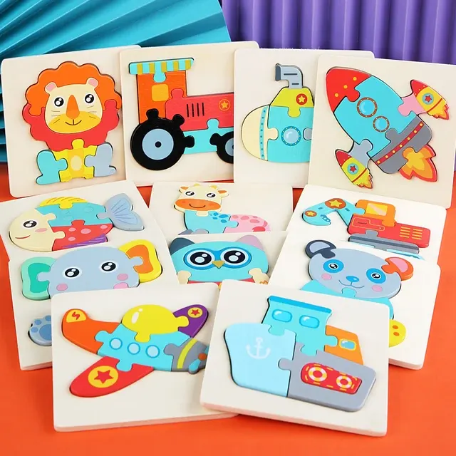 3D Wooden Animal Puzzle for Kids 4