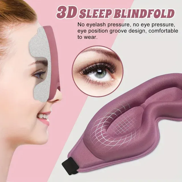 Contoured Sleep Eye Mask 3