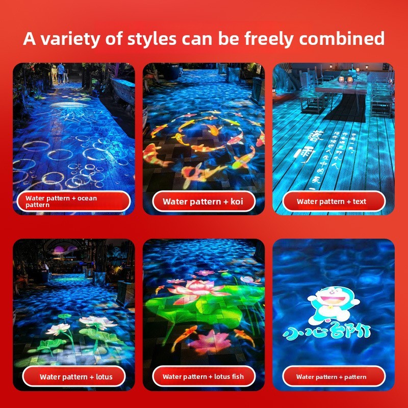 IP65 Water-Pattern Indoor Projection Light 2