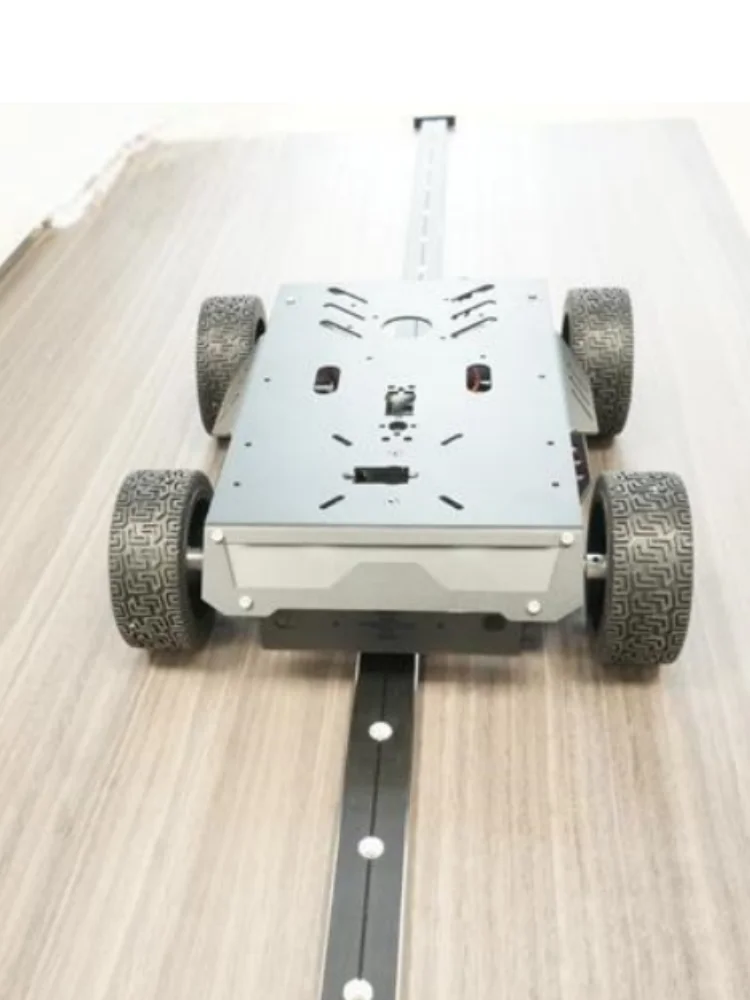 15 kg Last RC Panzer Gummirad Roboterauto Metallchassis 3