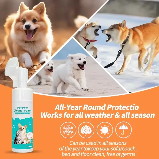 Dog Paw Cleansing Foam 4