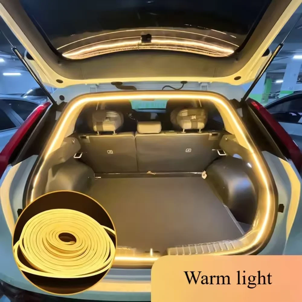 Auto Hochleuchtende Kofferraumbeleuchtung Ambiente-Licht Innendekorations-LED Kabellose Automatische Sensor-Heckklappenbeleuchtung 3