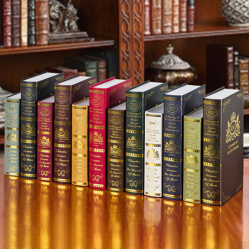 Luxuriöse Fake-Bücher Fensterdeko 2