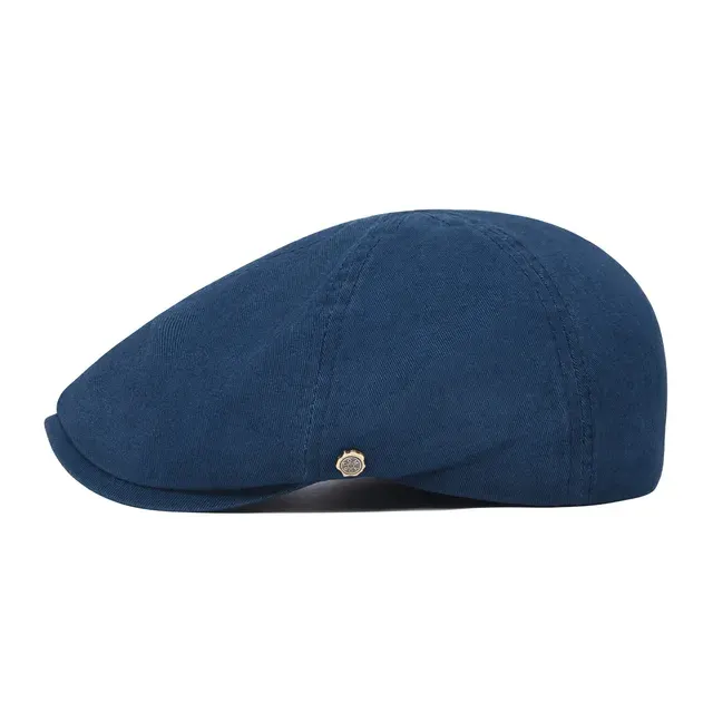 Classic Cotton Ivy Flat Cap 4