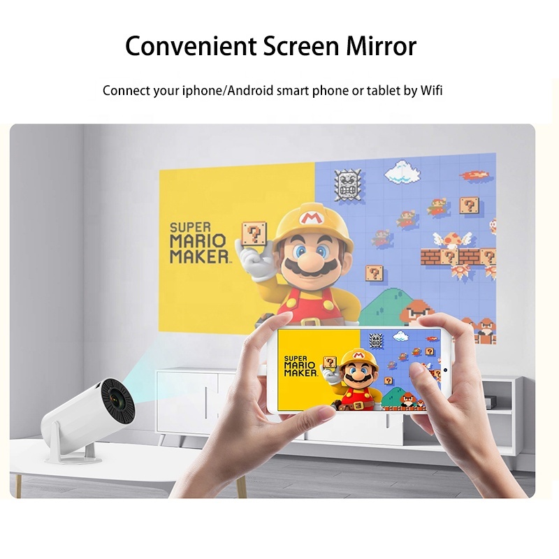 Outdoors Smart Android 11.0 Mini LCD Projector Home 4
