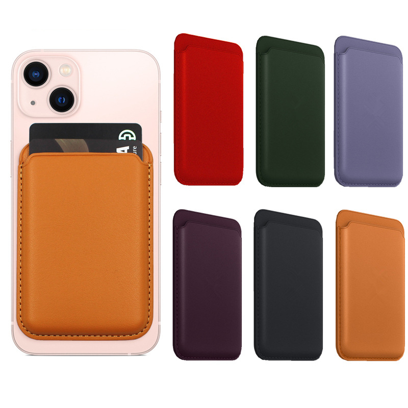 Magnetic Leather Phone Wallet Case 2