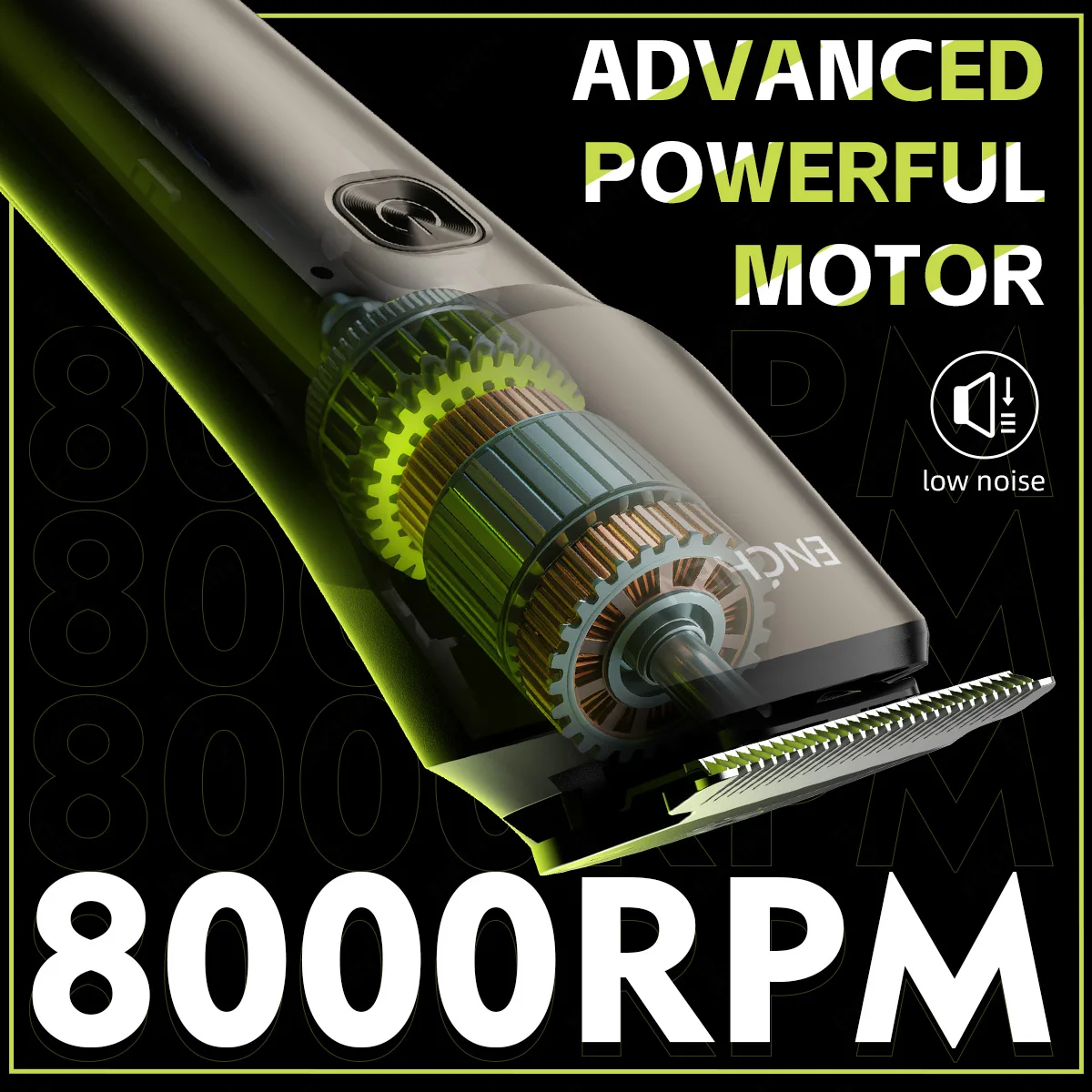 Rechargeable Men's Trimmer Type-C 3