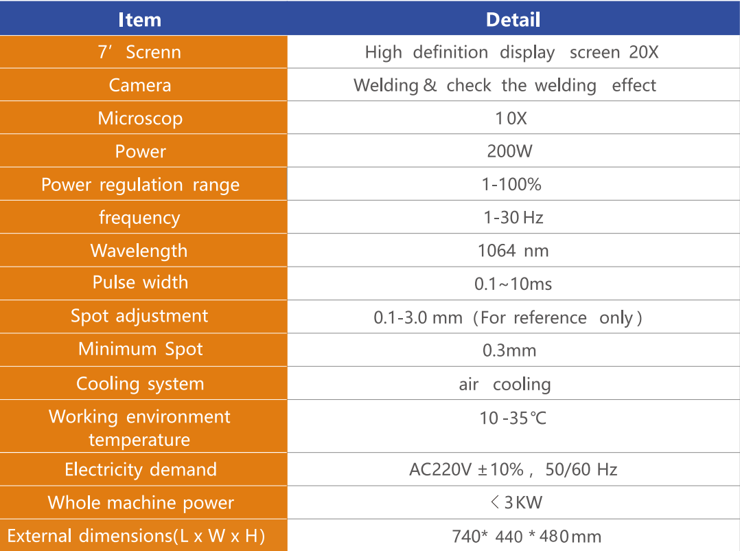 200W Jewelry Laser Welding Machine 4