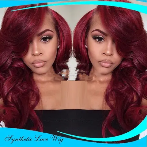 long curly wig
