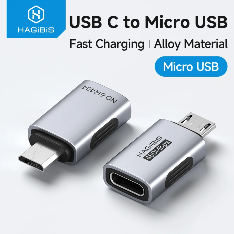 Hagibis USB-C auf Micro-USB Adapter Typ C Buchse