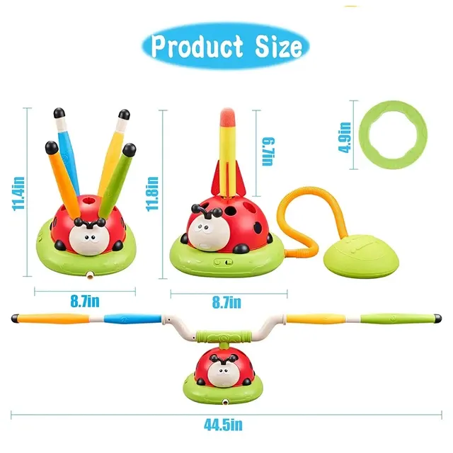 Ladybug Jump Rope Toy 2