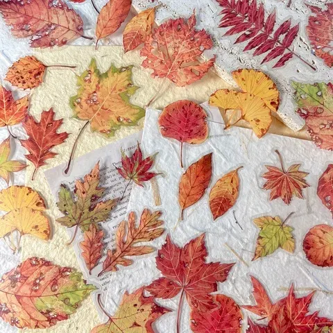 Herbst-Aufkleber-Set