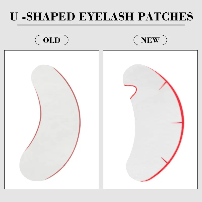 50 Paar Auge Pads Für Wimpern Verlängerung Hydrogel 2