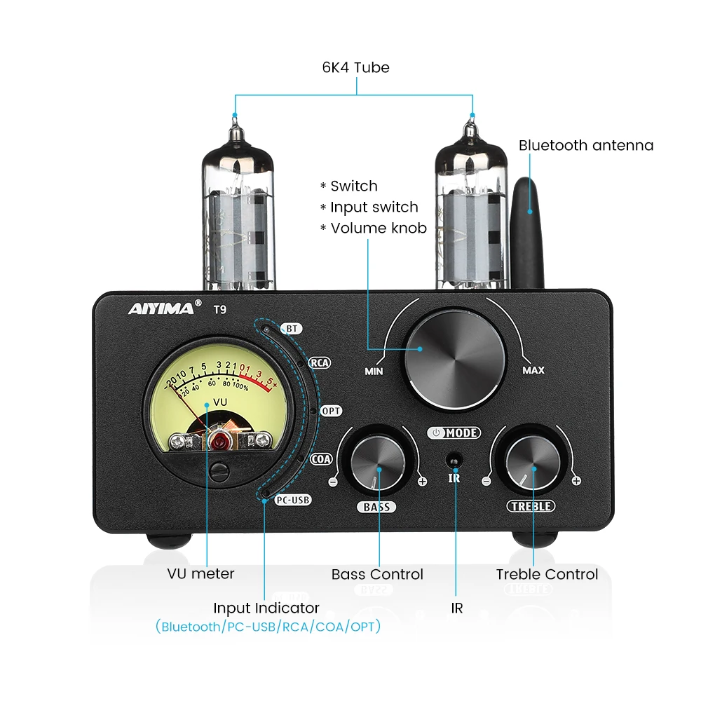 Aiyima Audio t9 Hifi Bluetooth 5 0 Vakuum 4