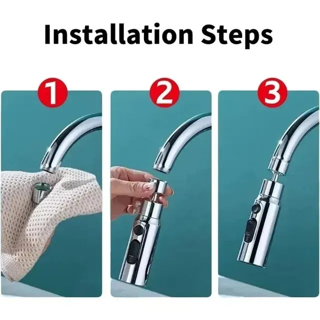 Kitchen Faucet with Sprayer 3