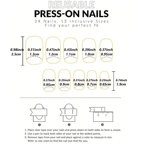 Adhesive Nail Stickers