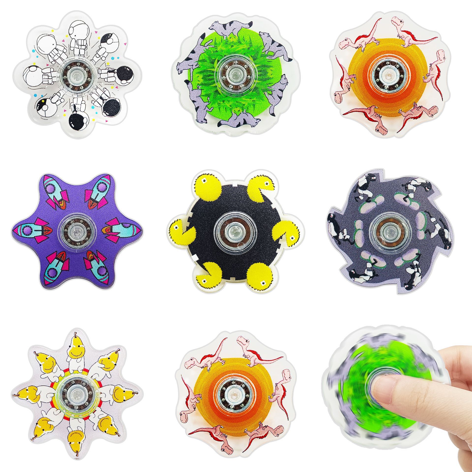 Acrylic Cartoon Animal Fidget Spinner