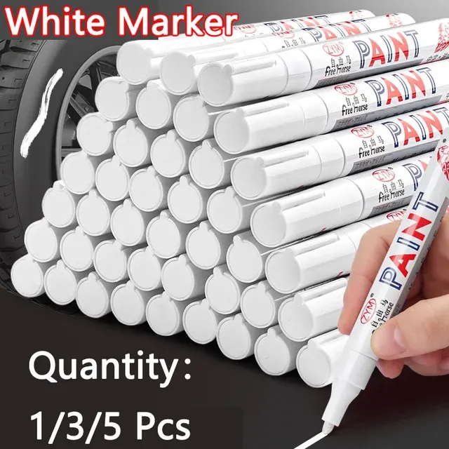 Oily white gel marker for graffiti 2