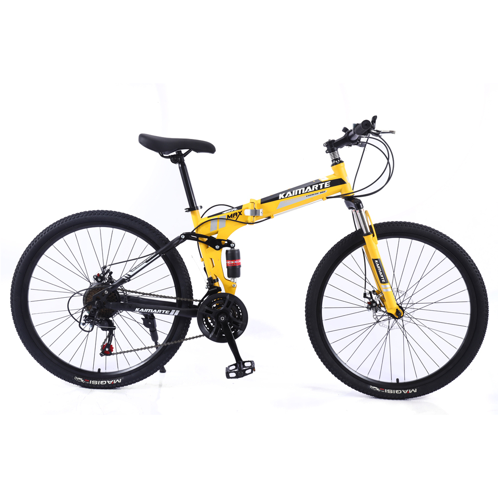 26" Light Weight Folding Mountain Bike 21 24 2