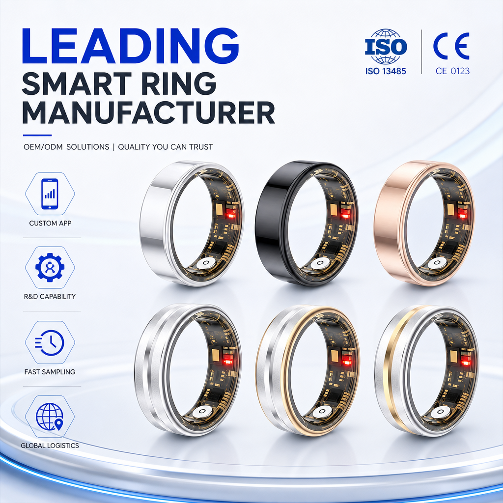 Sport Smart Ring Fitness Tracker IP68 5ATM Waterproof