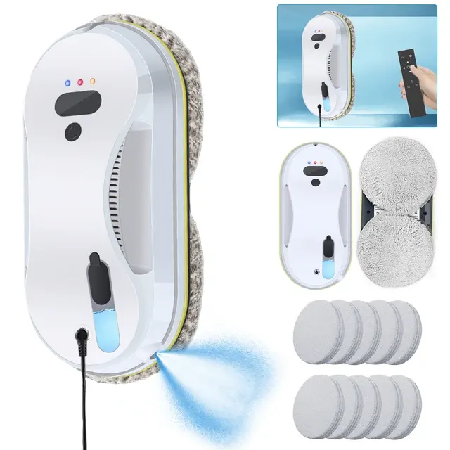 Automatic Window Robot with Water Spray 2