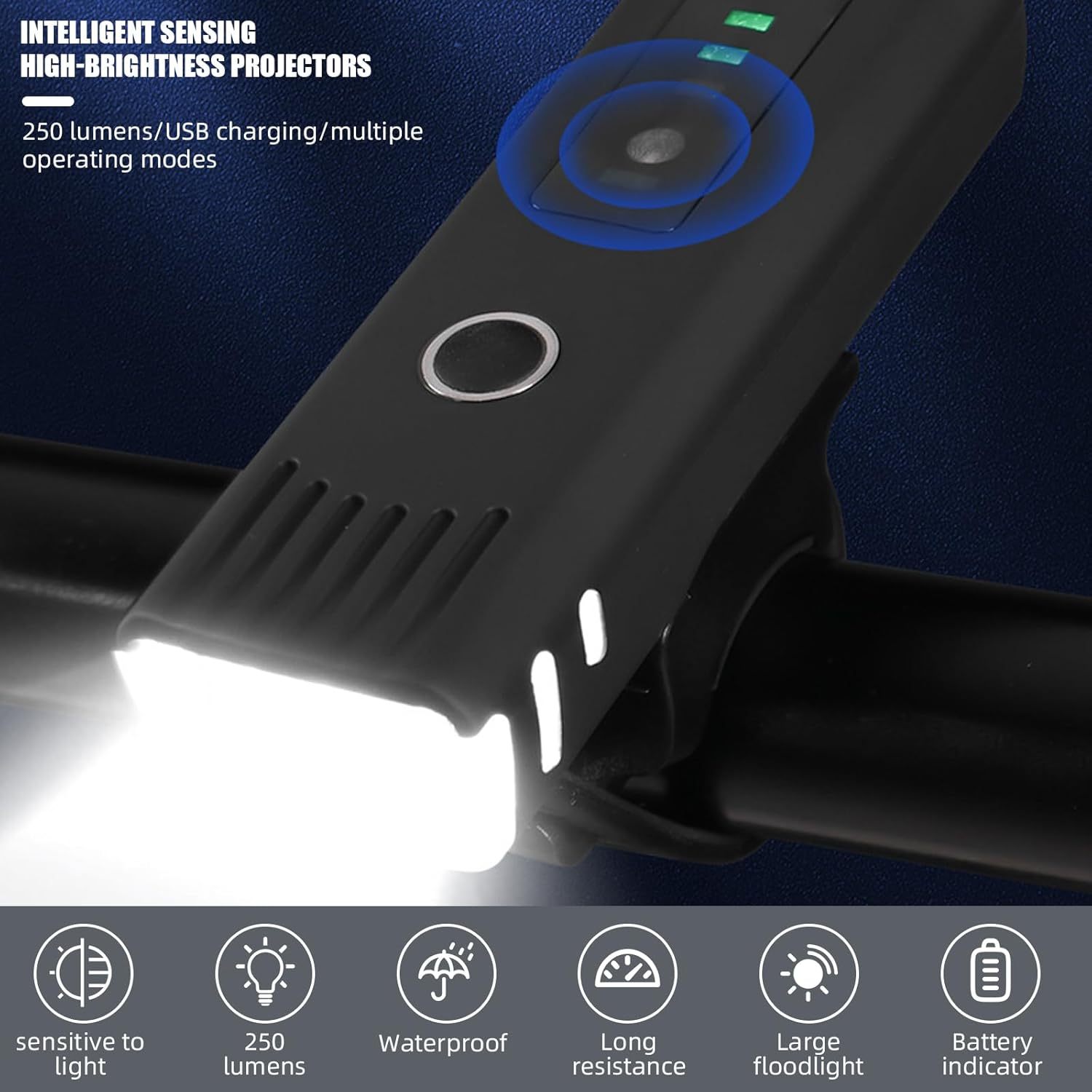 USB-C Front and Rear Bike Light Set 2