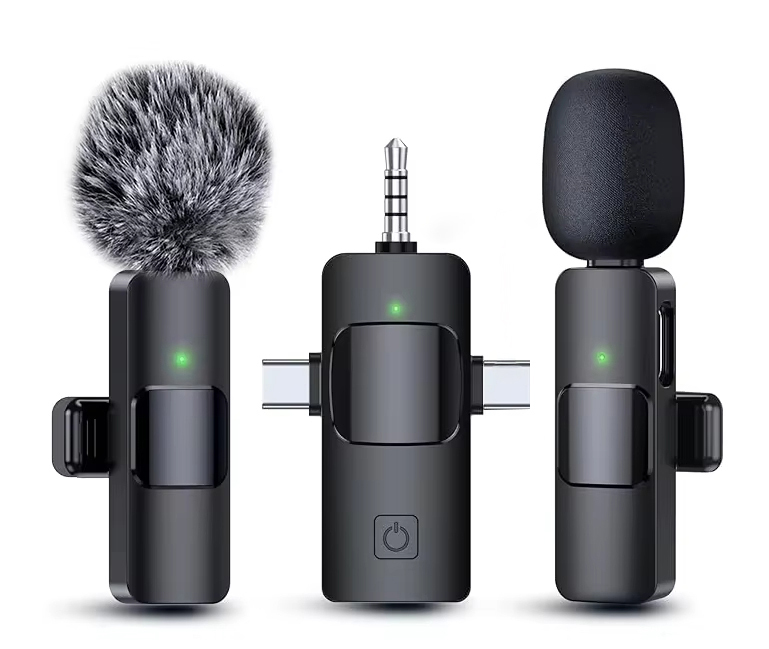 K15 Cheaper 3 in 1 Lavalier Microphone for