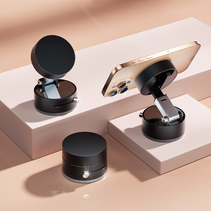 Double Sided Magnetic Flexible Wall Glass Phone Mount